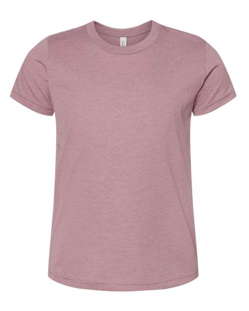 BELLA + CANVAS 3001YCVC Heather Orchid — front