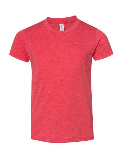 BELLA + CANVAS 3001YCVC Heather Red — front