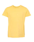 BELLA + CANVAS 3001YCVC Heather Yellow Gold — front