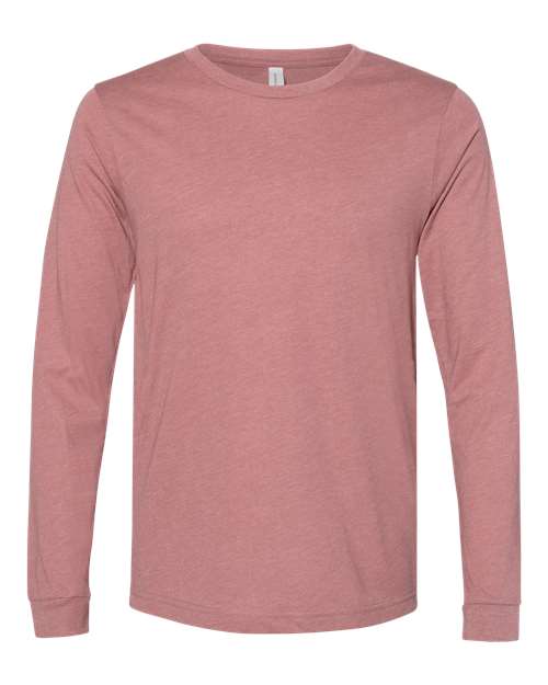 BELLA + CANVAS 3501CVC Heather Mauve — front