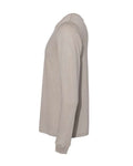 BELLA + CANVAS 3501CVC Heather Stone — direct side