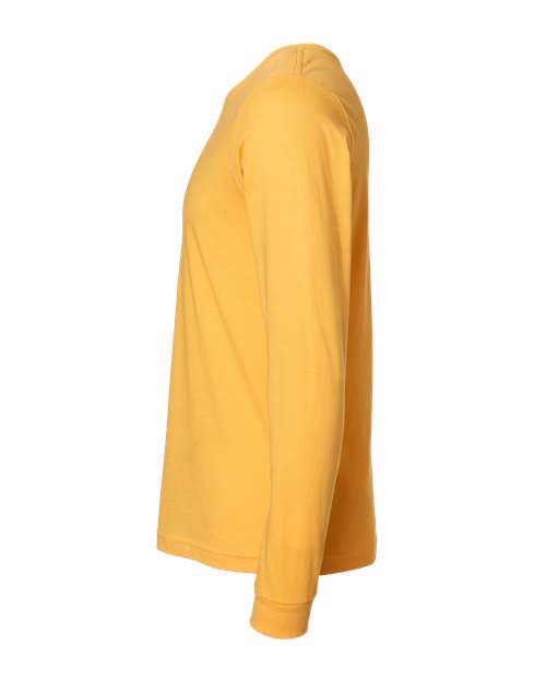 BELLA + CANVAS 3501CVC Heather Yellow Gold — direct side