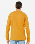 BELLA + CANVAS 3501 Mustard — on model back