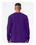 BELLA + CANVAS 3501 Team Purple — on model back