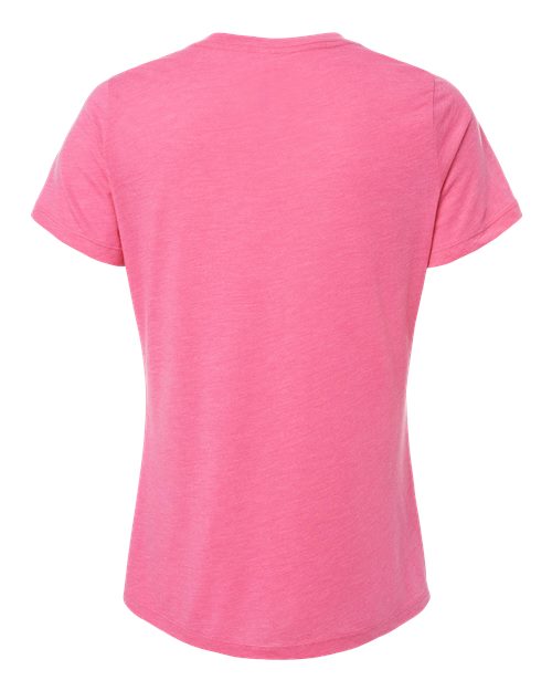 BELLA + CANVAS 6413 Charity Pink Triblend — back