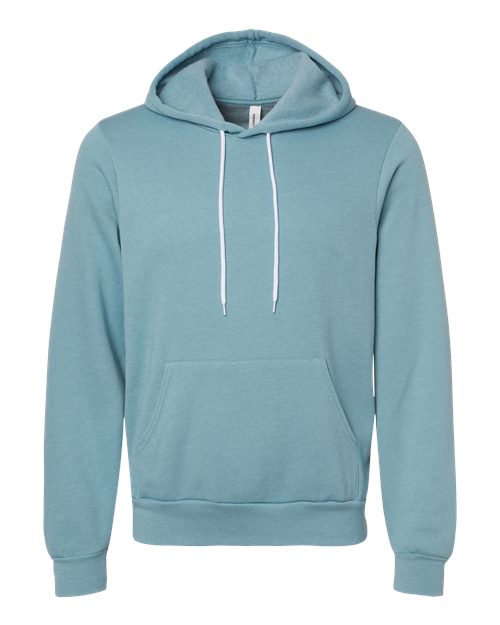 BELLA + CANVAS 3719 Heather Blue Lagoon — front