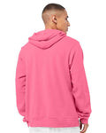 BELLA + CANVAS 3719 Heather Charity Pink — on model back
