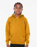 BELLA + CANVAS 3719Y Heather Mustard — on model front