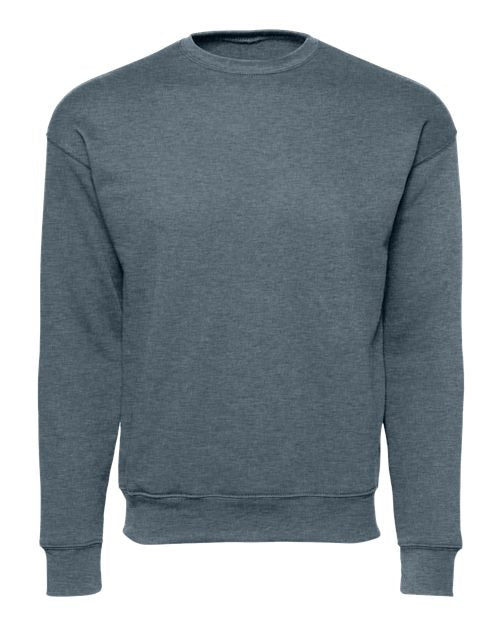 BELLA + CANVAS 3945 Heather Slate — front