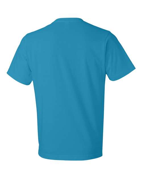 Gildan 980 Caribbean Blue — back