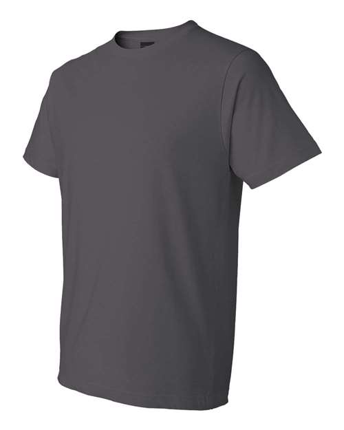 Gildan 980 Charcoal — side
