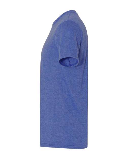 Gildan 980 Heather Blue — direct side