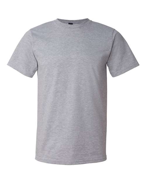 Gildan 980 Heather Grey — front