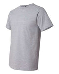 Gildan 980 Heather Grey — side
