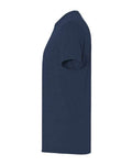 Gildan 980 Heather Navy — direct side