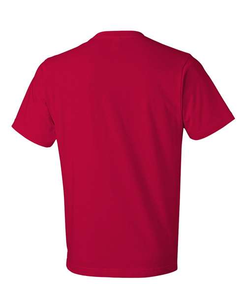 Gildan 980 True Red — back