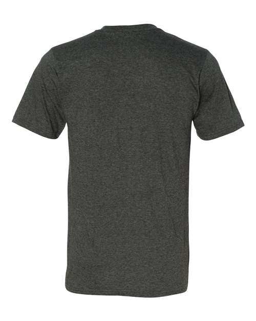 Gildan 980 Heather Dark Grey — back