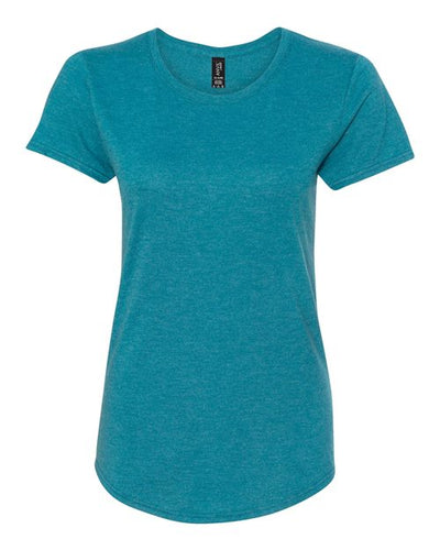 Gildan 6750L Heather Galapagos Blue — front