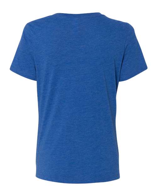 BELLA + CANVAS 6415 True Royal Triblend — back