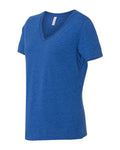 BELLA + CANVAS 6415 True Royal Triblend — direct side