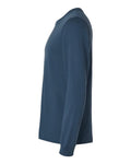 BELLA + CANVAS 3501 Vintage Navy — direct side