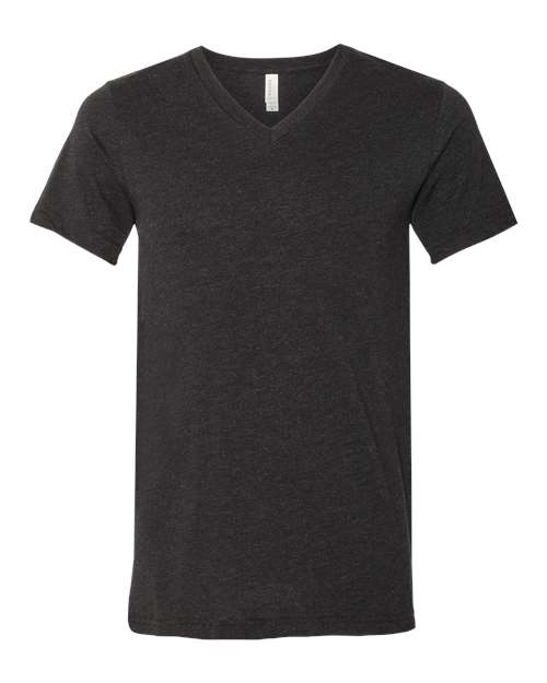 BELLA + CANVAS 3005CVC Black Heather — front