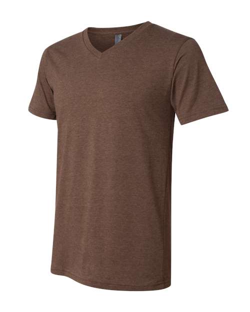 BELLA + CANVAS 3005CVC Heather Brown — direct side