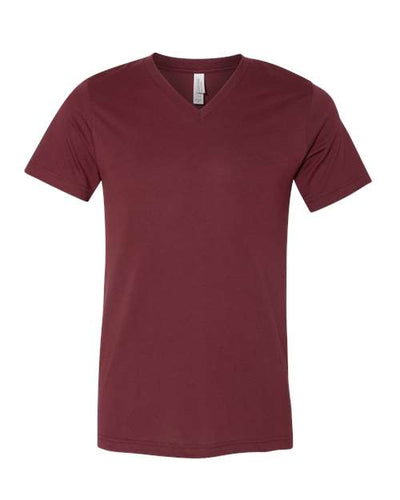 BELLA + CANVAS 3005CVC Heather Cardinal — front