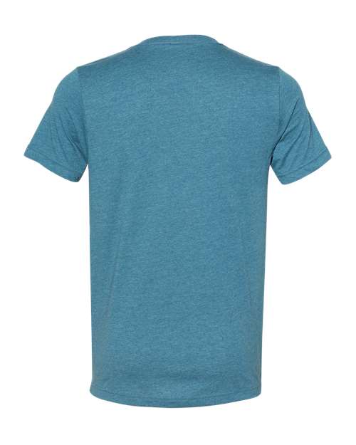 BELLA + CANVAS 3005CVC Heather Deep Teal — back