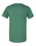 BELLA + CANVAS 3005CVC Heather Grass Green — back