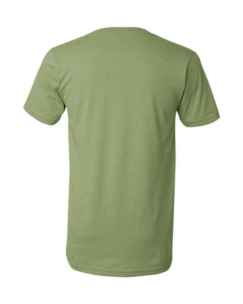 BELLA + CANVAS 3005CVC Heather Green — back