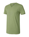 BELLA + CANVAS 3005CVC Heather Green — direct side