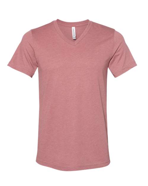BELLA + CANVAS 3005CVC Heather Mauve — front