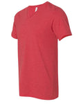 BELLA + CANVAS 3005CVC Heather Red — direct side