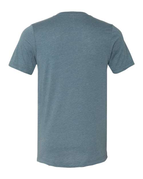 BELLA + CANVAS 3005CVC Heather Slate — back