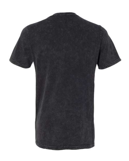 BELLA + CANVAS 3655 Black Mineral Wash — back