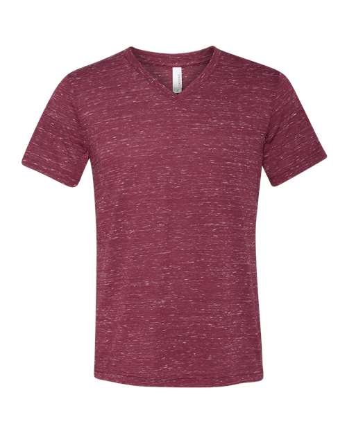 BELLA + CANVAS 3655 Maroon Marble — front