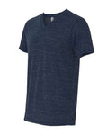BELLA + CANVAS 3655 Navy Marble — direct side