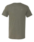 BELLA + CANVAS 3655 Olive Slub — back