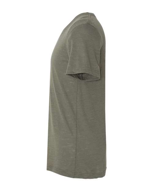 BELLA + CANVAS 3655 Olive Slub — direct side