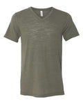 BELLA + CANVAS 3655 Olive Slub — front