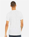 BELLA + CANVAS 3655 White Slub — on model back