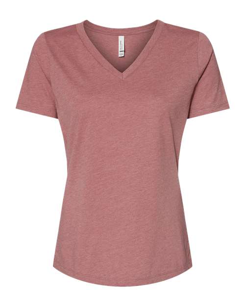 BELLA + CANVAS 6405CVC Heather Mauve — front