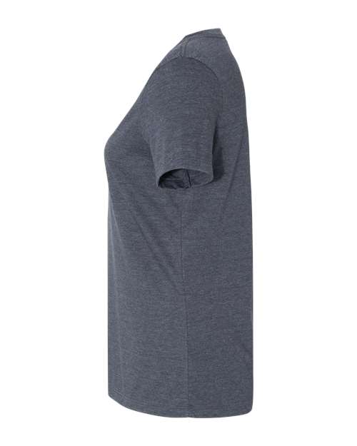 BELLA + CANVAS 6405CVC Heather Navy — direct side