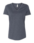 BELLA + CANVAS 6405CVC Heather Navy — front