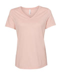 BELLA + CANVAS 6405CVC Heather Peach — front