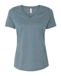 BELLA + CANVAS 6405CVC Heather Slate — front