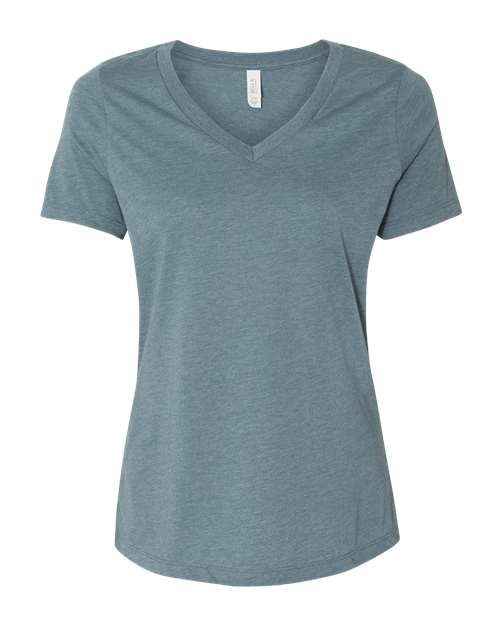 BELLA + CANVAS 6405CVC Heather Slate — front