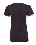 BELLA + CANVAS 6415 Charcoal Black Triblend — back