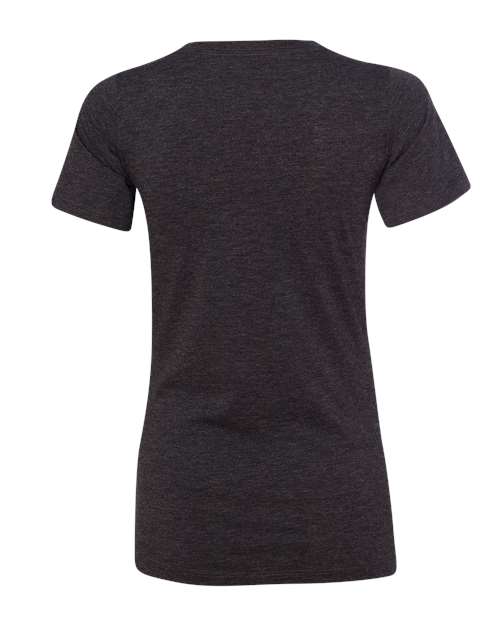 BELLA + CANVAS 6415 Charcoal Black Triblend — back
